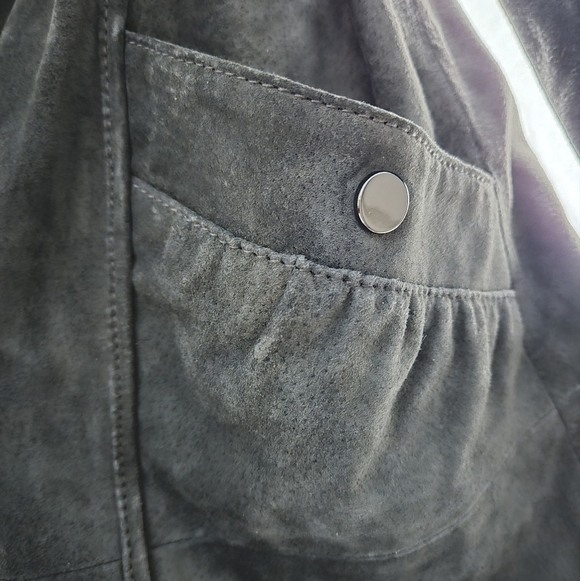 Adorable Bernardo Suede Dress Coat EUC 😍 - Picture 6 of 13